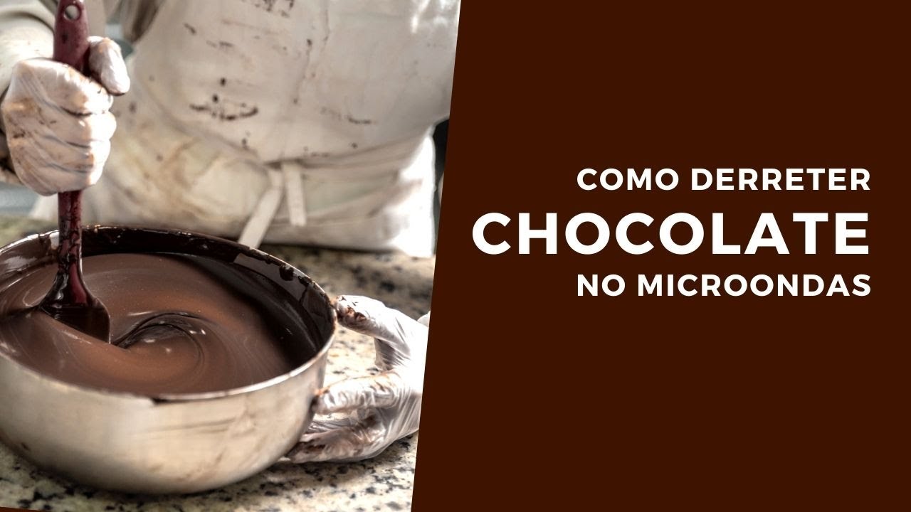 Como derreter chocolate no microondas