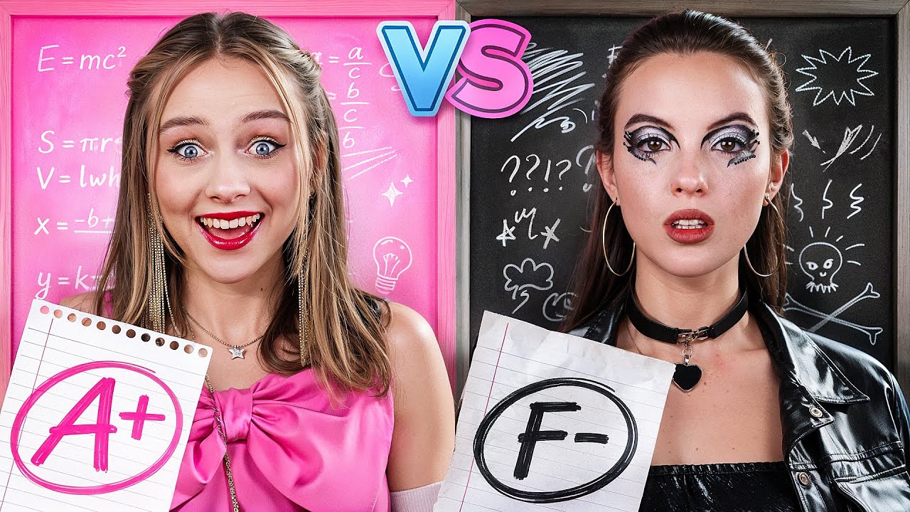 Soft Teacher vs Rock Teacher! Which Teacher Students Choose?