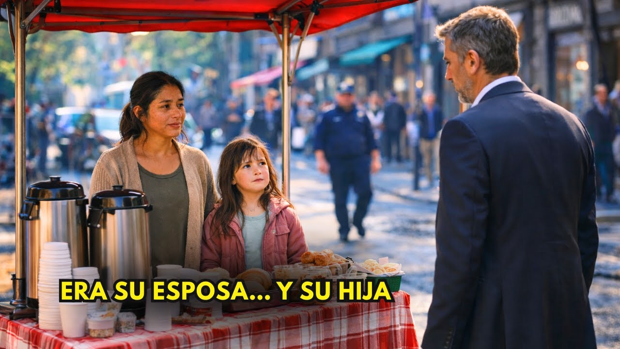 El Día que un Millonario Encontró a Su Esposa y a Su Hija en la Calle