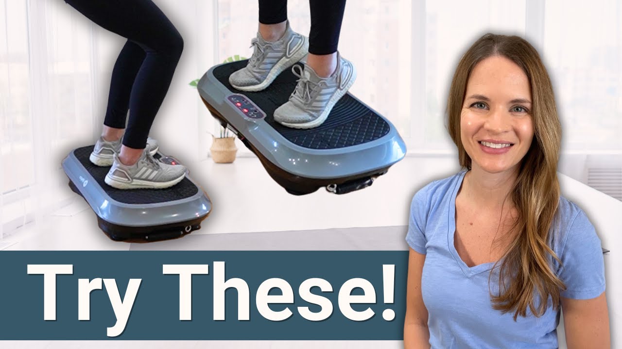 Simple Vibration Plate Exercises for Lymphatic Drainage
