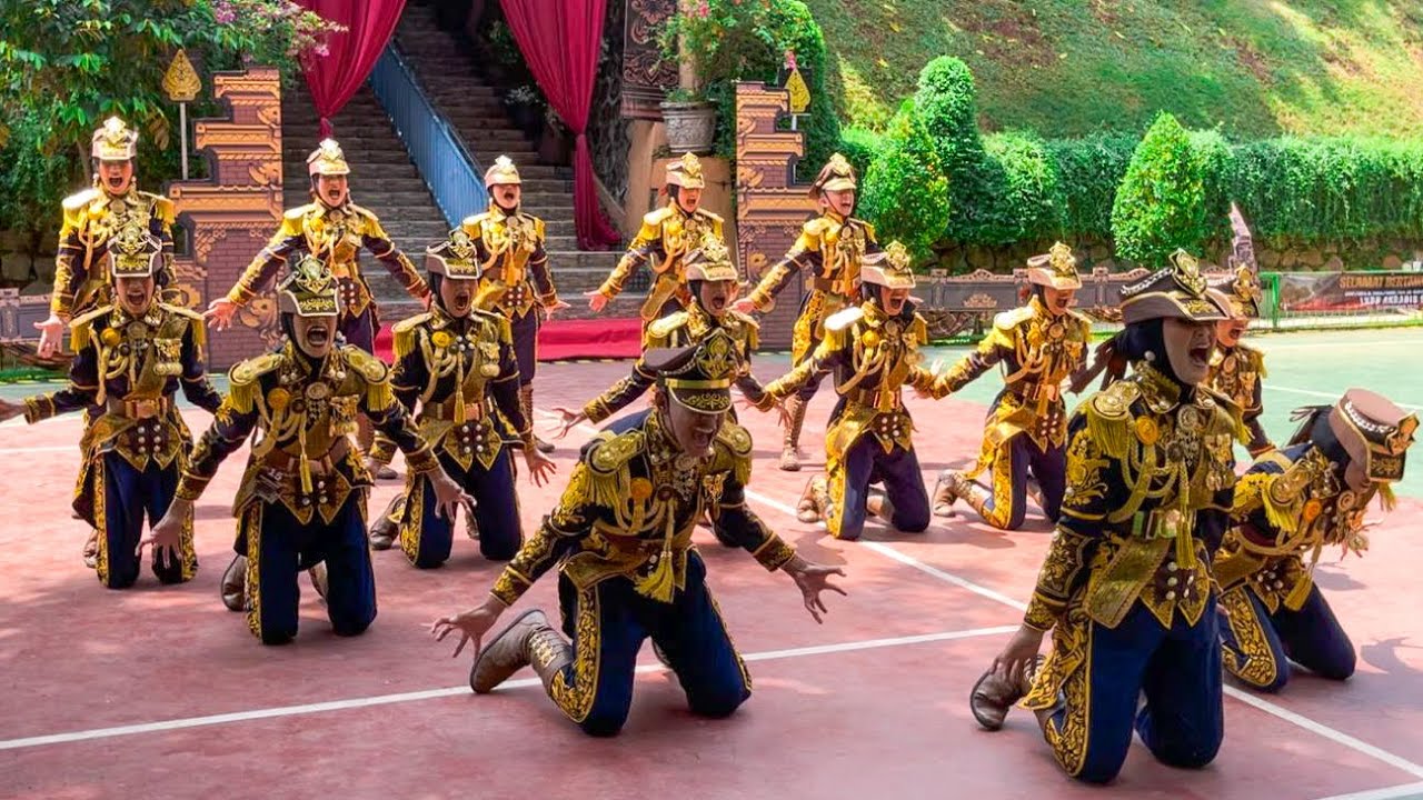 MERINDING! PASKIBRA SMPN 2 SOLOKAN JERUK BANDUNG B AT LKBB AKRABIS V