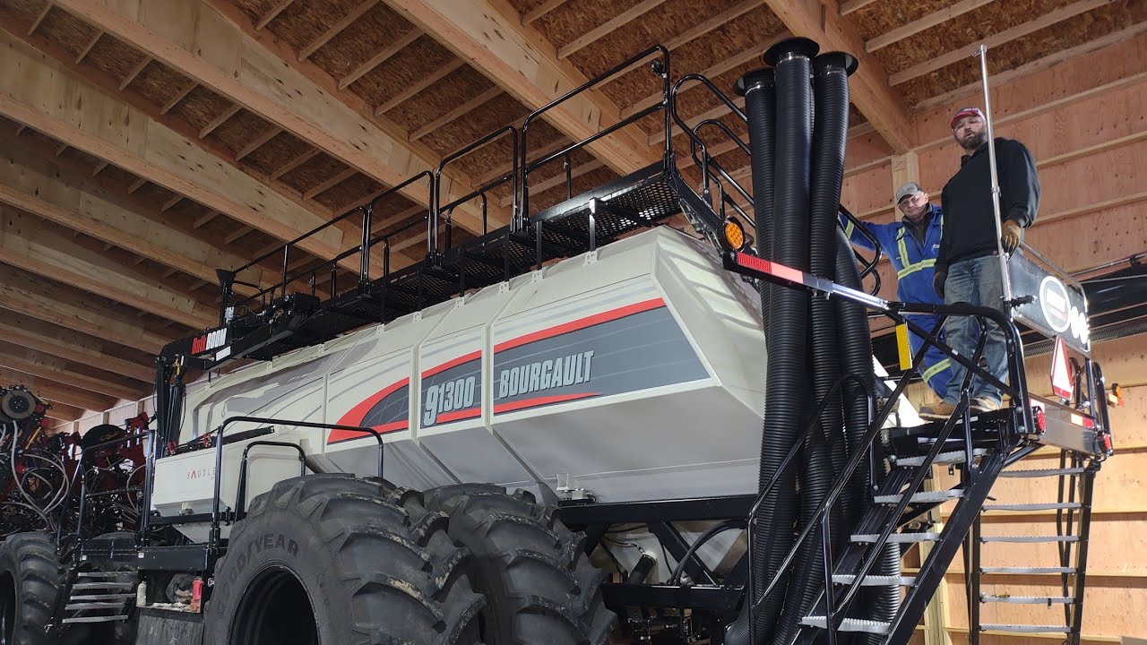 Snorkel + Radiator on 91300 Bourgault Cart = UNSTOPPABLE (Airguard Blockage Prevention)