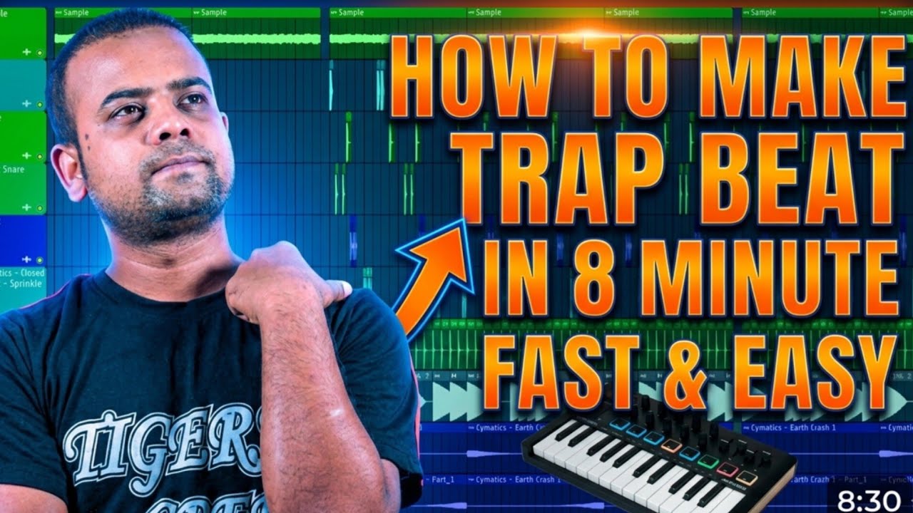 How To Make Trap Beat In 7 Minute | Fl Studio Beat Making Tutorial