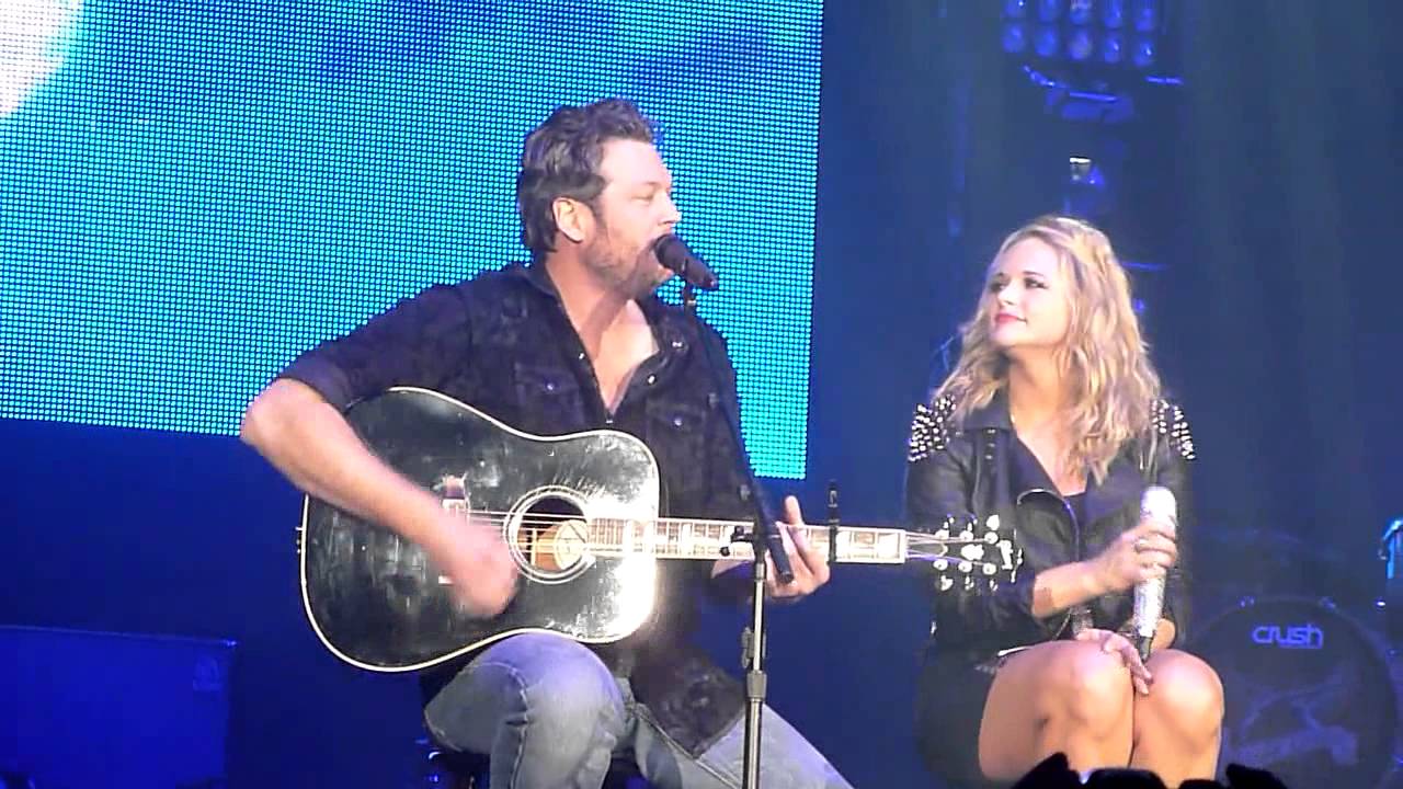 Blake Shelton and Miranda Lambert  duet in Dayton Ohio 2/15/13