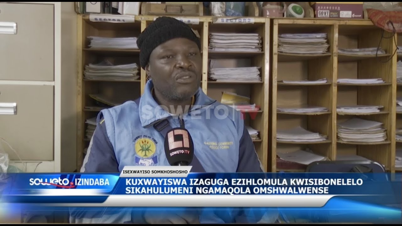 SOWETO TV NEWS | KUXWAYISWA IZAGUGA EZIHLOMULA KWISIBONELELO SIKAHULUMENI NGAMAQOLA OMSHWALWENSE