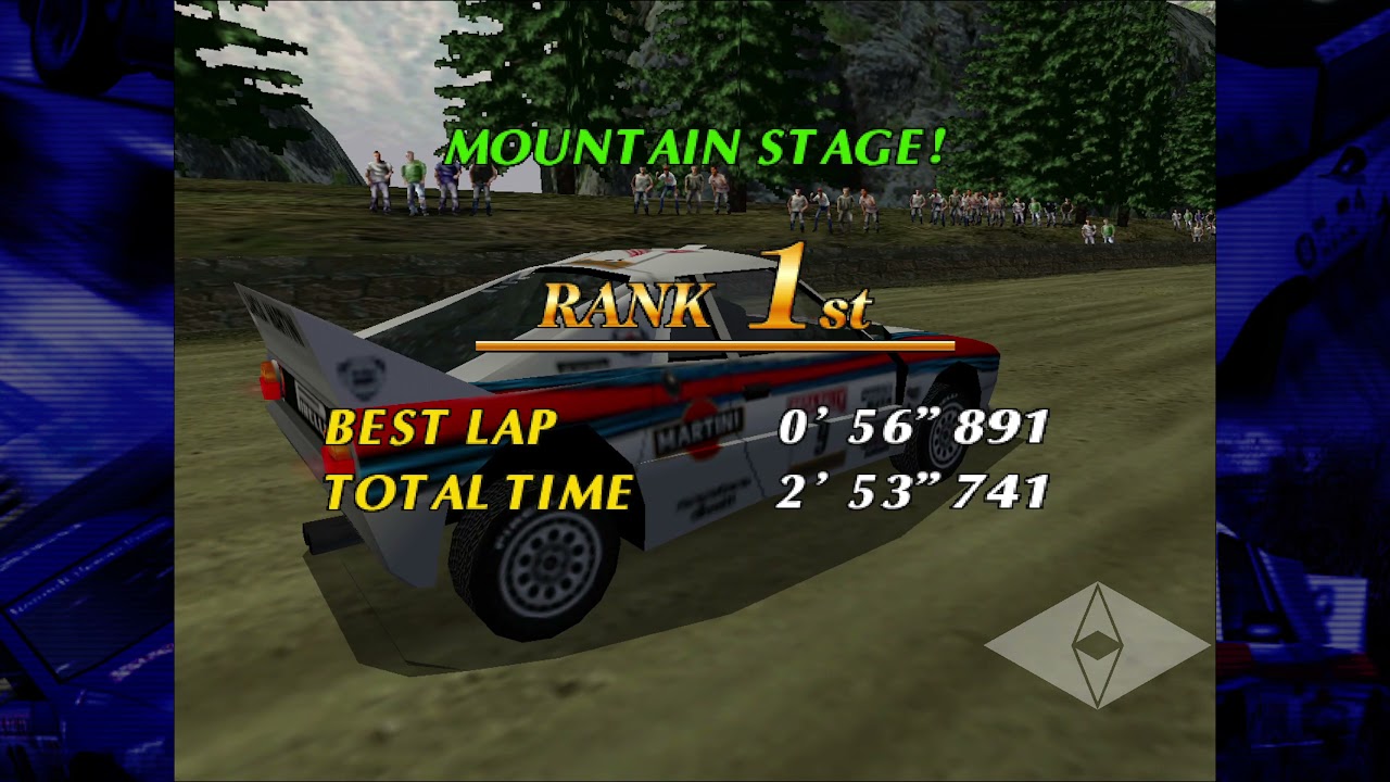 Sega Rally 2 - Arcade [Practice] - Mountain - 2'53