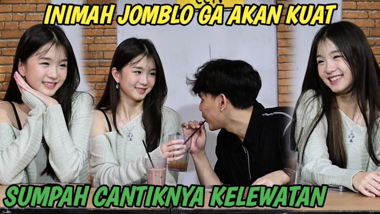 PRANK GOMBAL !!! INIMAH JOMBLO SENYUM - SENYUM SENDIRI