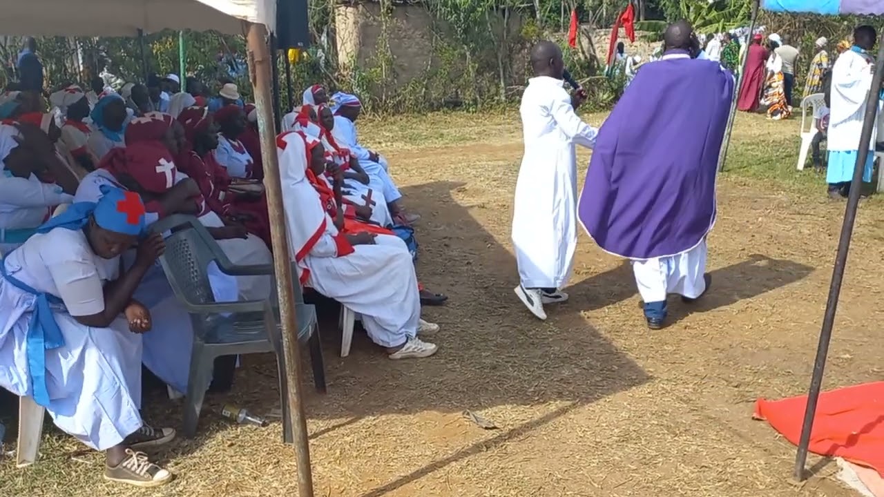 WUOD OKETHO PREACHING FROM ROMANS 8:1 DURING THE FUNERAL OF JANE SATI