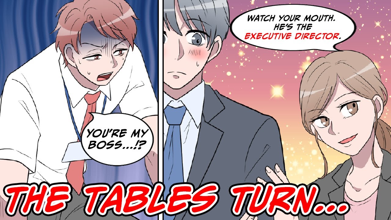 The high school jock always used to mock me... we reunited at my company... [Manga dub]