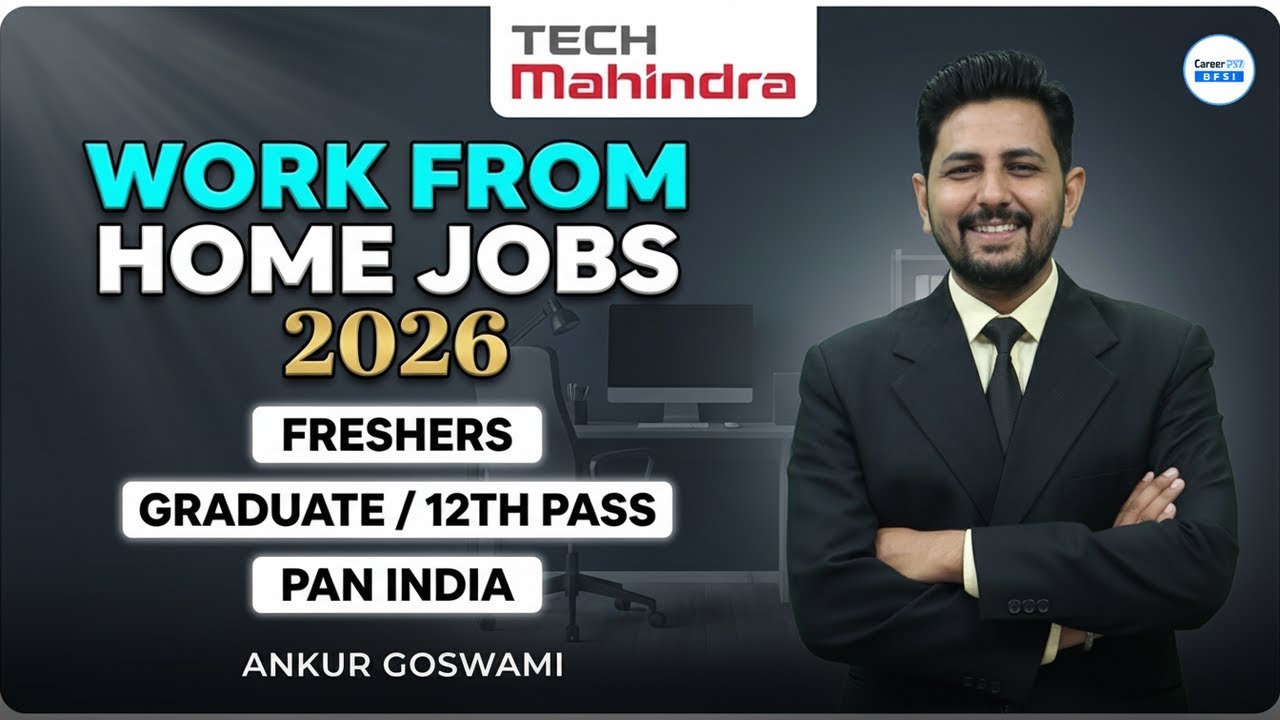 Tech Mahindra Work From Home Job 2026 | Latest Hiring for Freshers | By Ankur Goswami
