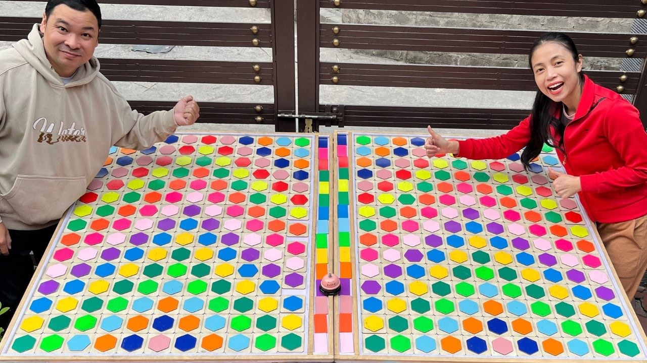 Epic color puzzle design