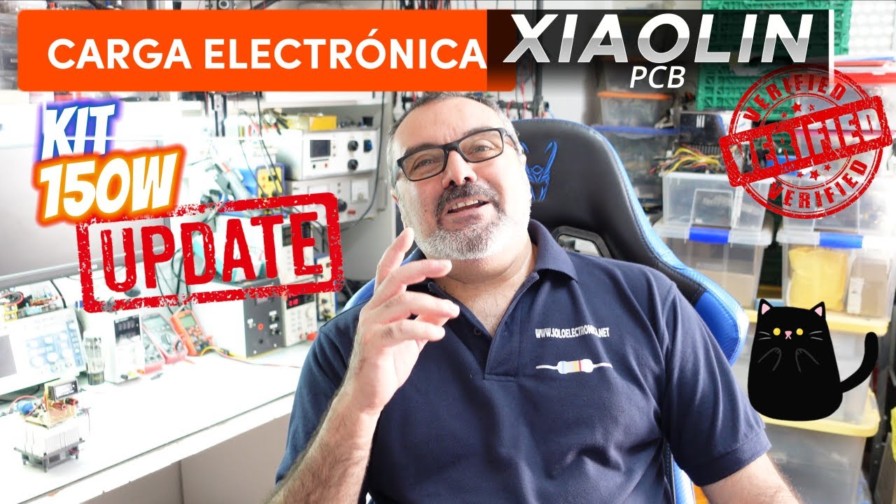 ACTUALIZAMOS Y MEJORAMOS EL KIT CHINO CARGA ELECTRONICA 150W 10A/60V