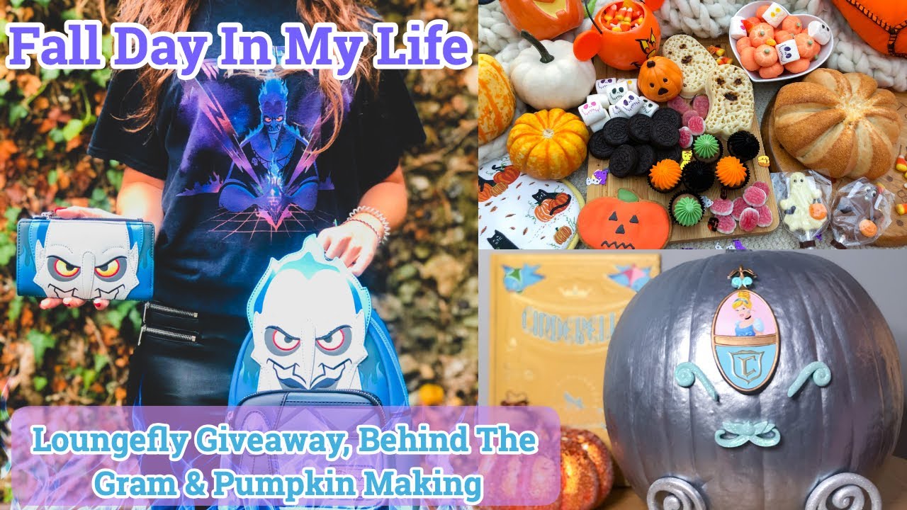 Day In My Life | Behind The Gram, Fall Haul & Pumpkin Making | GEMMA SUMMER