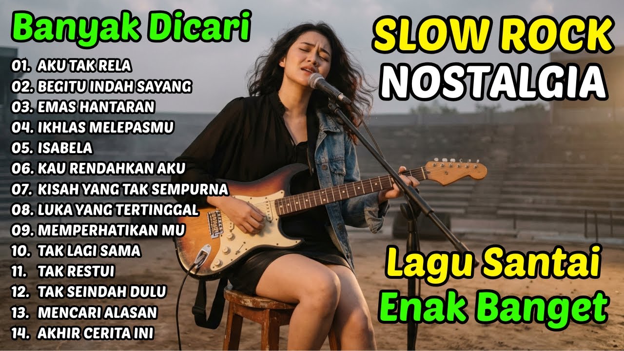 SURAT UNDANGAN | 14 Lagu Nostalgia Legendaris Wanita | Cover Slow Rock – Terbaik Sepanjang Masa