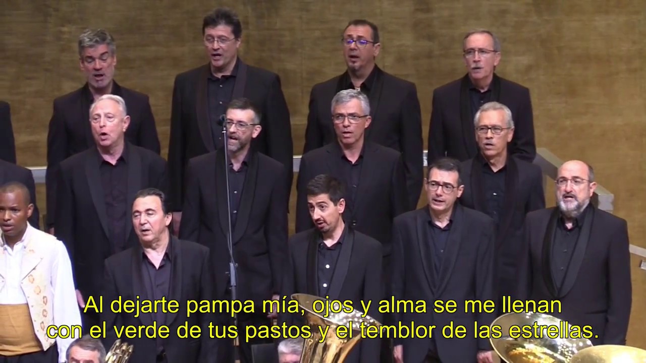 Adiós, pampa mía. Orfeón Cantábile y BSMA. ADDA 13-06-2017