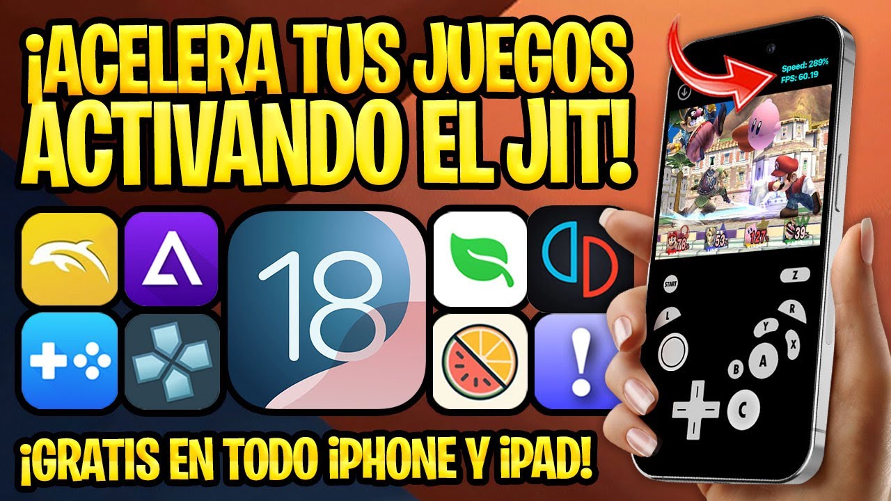 FREE TUTORIAL ✅ ACTIVATE JIT ON ANY iPHONE TO PLAY NINTENDO GAMECUBE, WII, PLAYSTATION AND +
