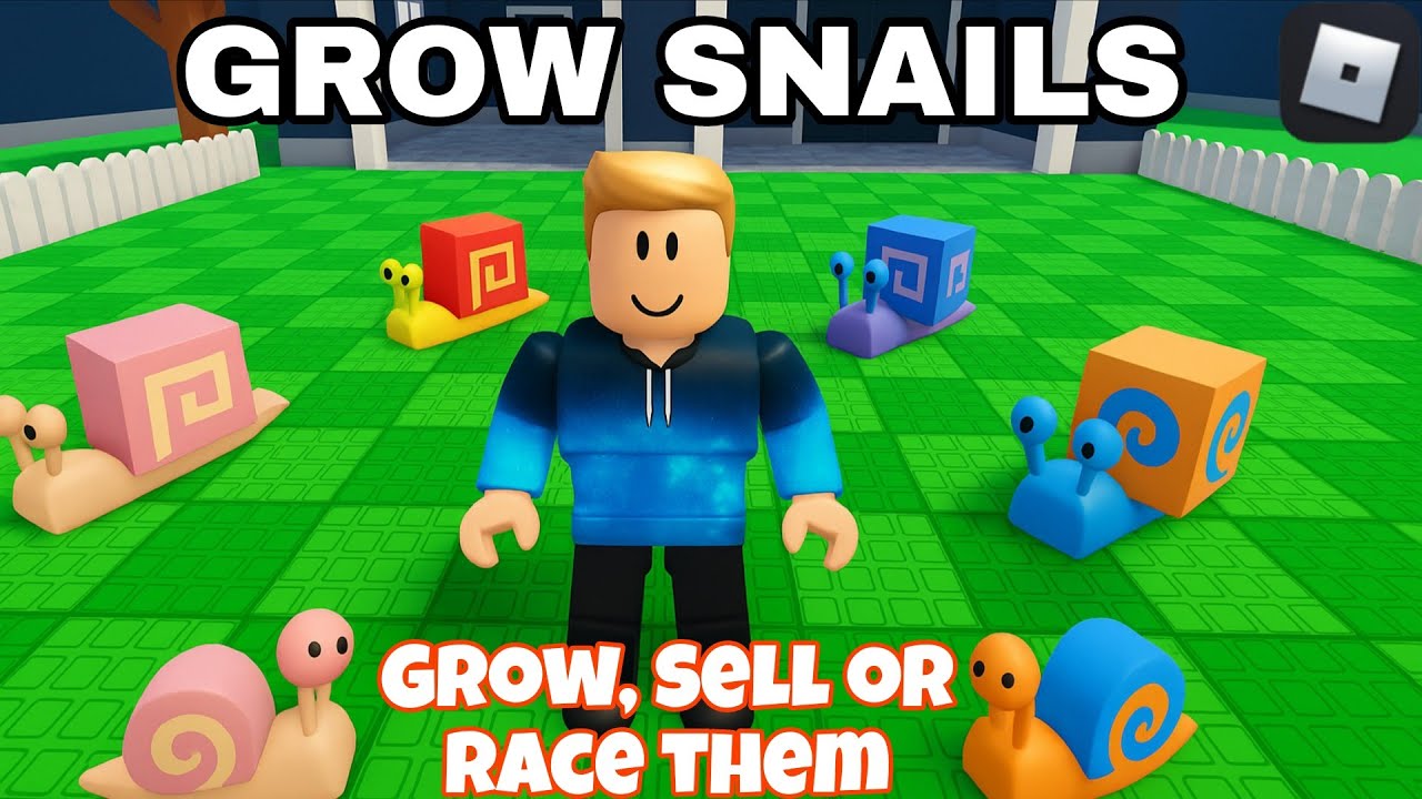 This Snail Becomes FASTEST Than a Car! 🐌💨 ||GROW SNAILS || Roblox Simulator Gameplay
