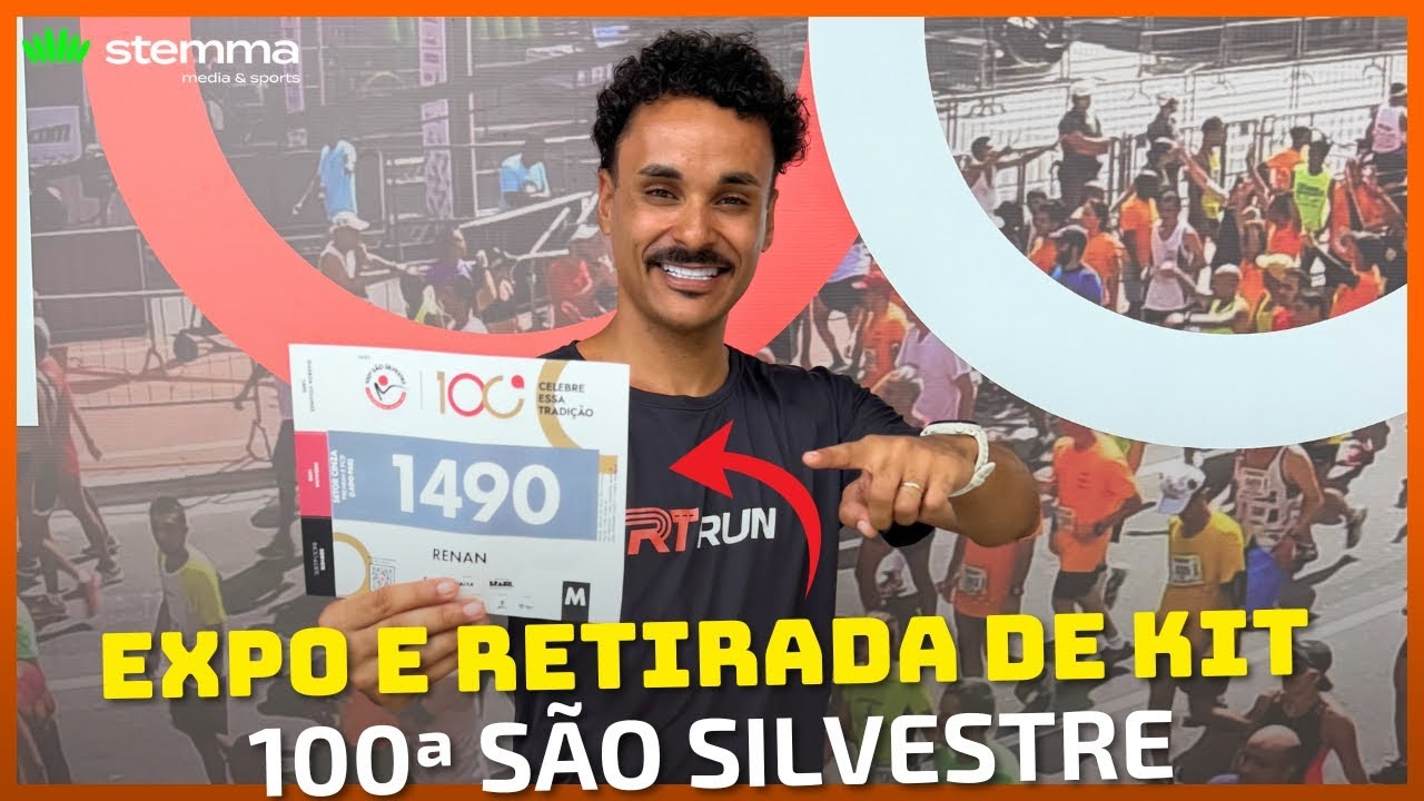 VOU CORRER A 100ª SÃO SILVESTRE | EXPO E RETIRADA DE KIT