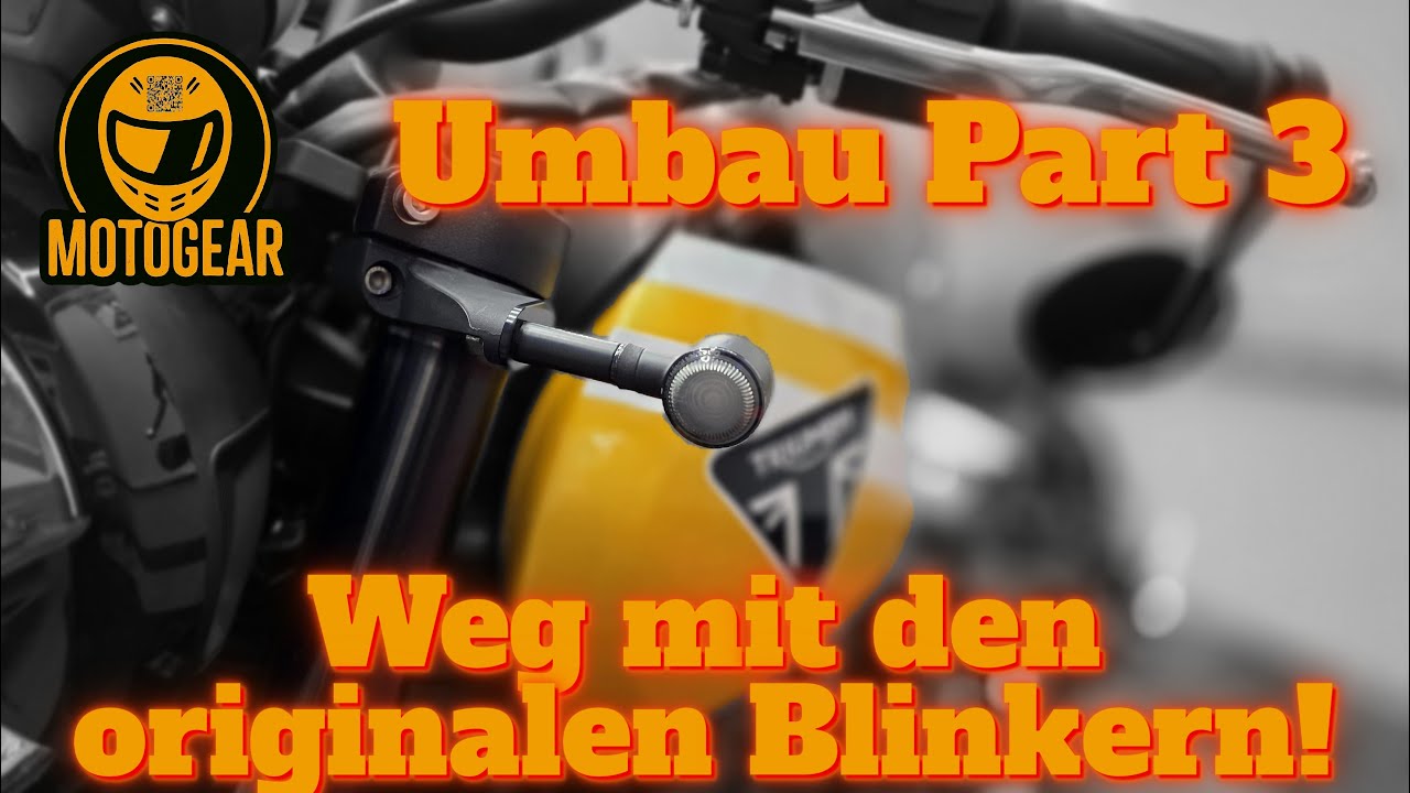 Blinker vorn umbauen  | Auf dem Weg zum Cafe Racer | Part 3 | Triumph Trident 660