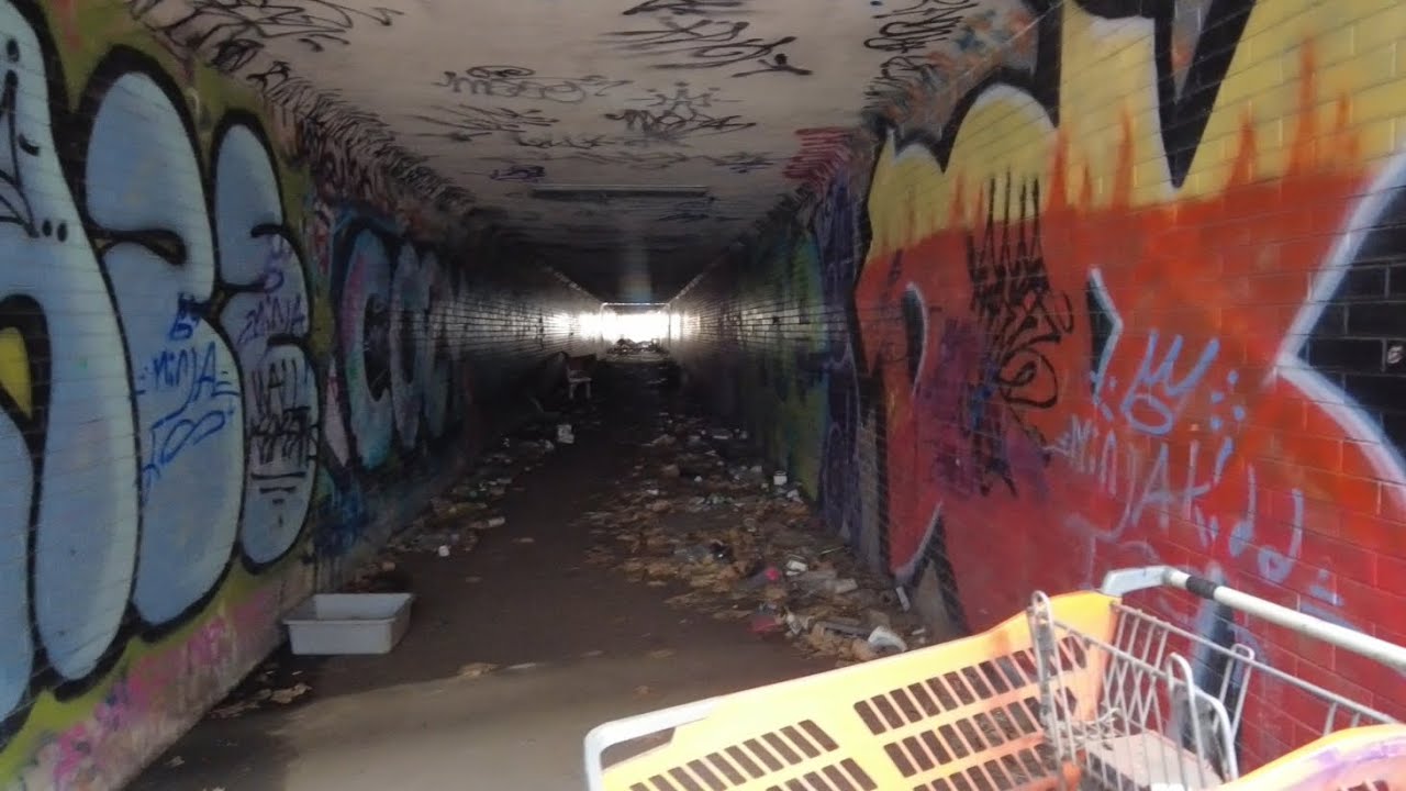 CHASED AWAY EXPLORING AN ABANDONED TUNNEL