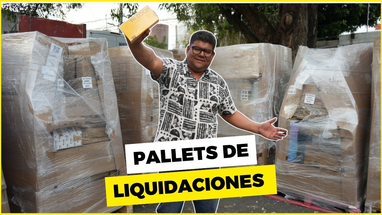 PALLETS de LIQUIDACIONES y DEVOLUCIONES - La BODEGA de REMATES más BARATA de CDMX