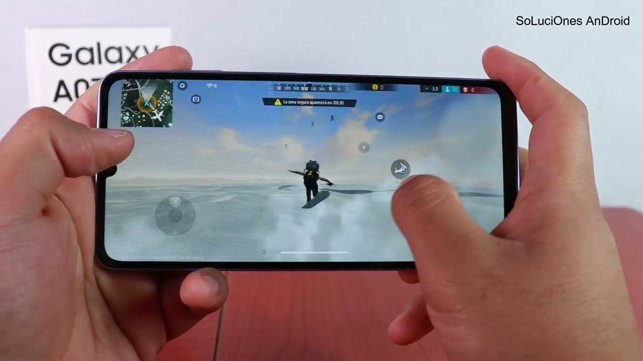 &iquest;Vale la pena el Samsung A07 para FREE FIRE? (Test de Rendimiento)
