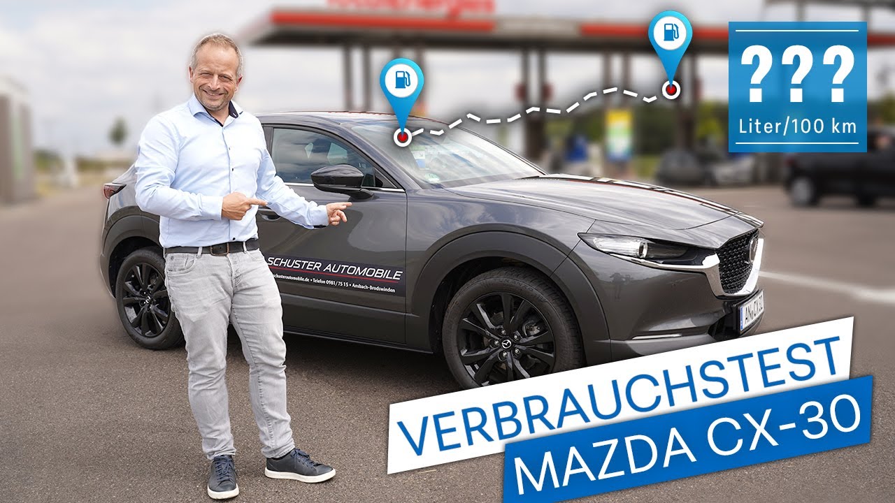 Verbrauchstest: Mazda CX-30 2024 mit Skyactiv-X 186 PS - Wie effizient ist er?
