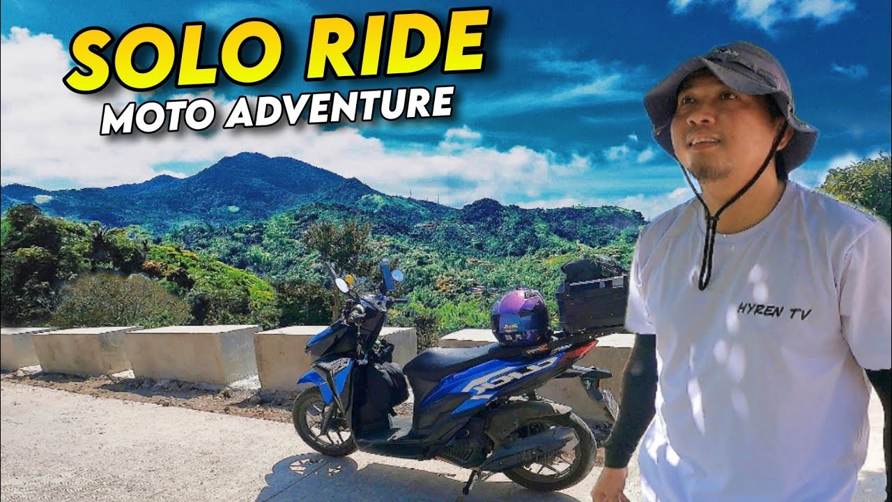 I FOUND THE BEST ROUTE ACROSS THE MOUNTAIN OF BATANGAS CITY | Solo ride | MotoAventure