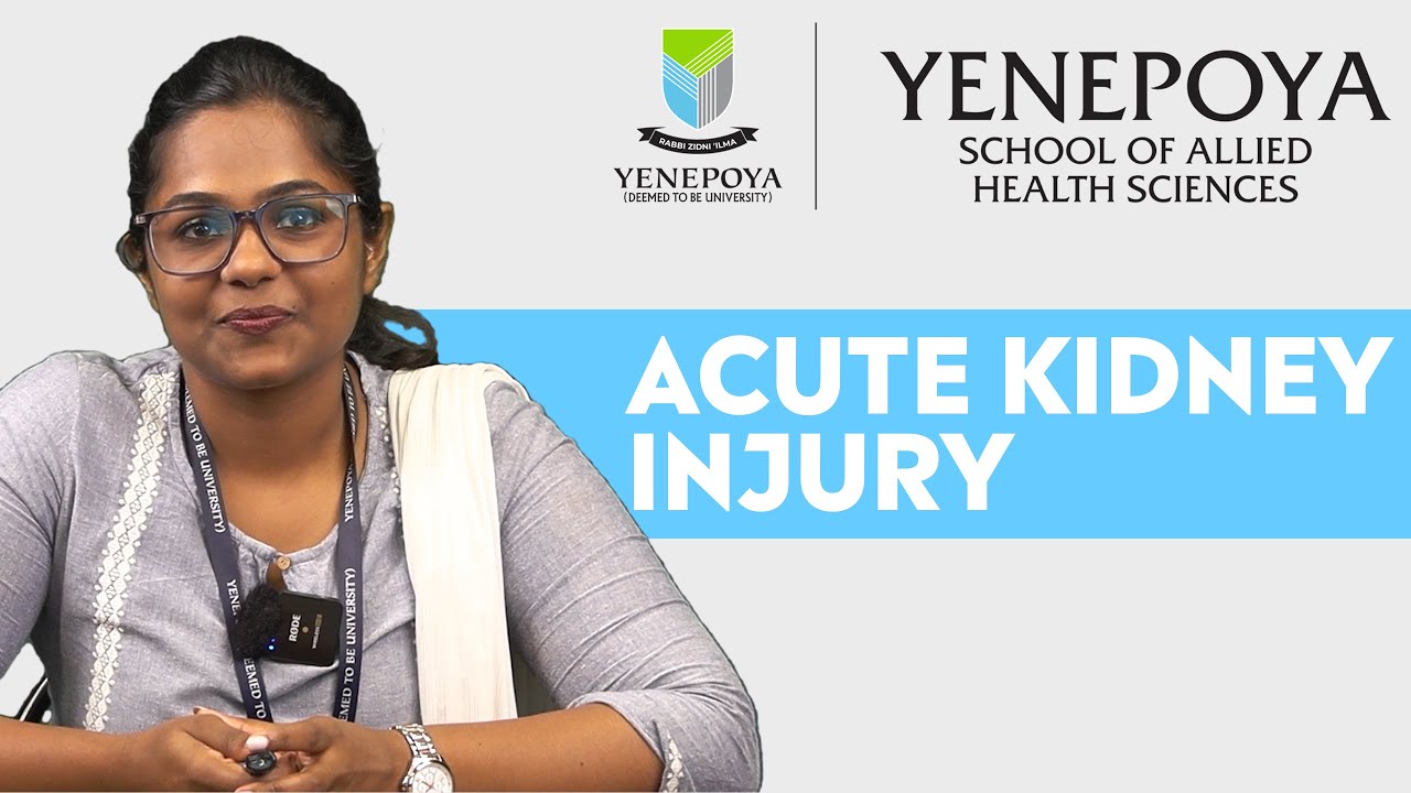 Acute Kidney Injury | Renal Dialysis Technology | Yenepoya School of Allied Health Sciences
