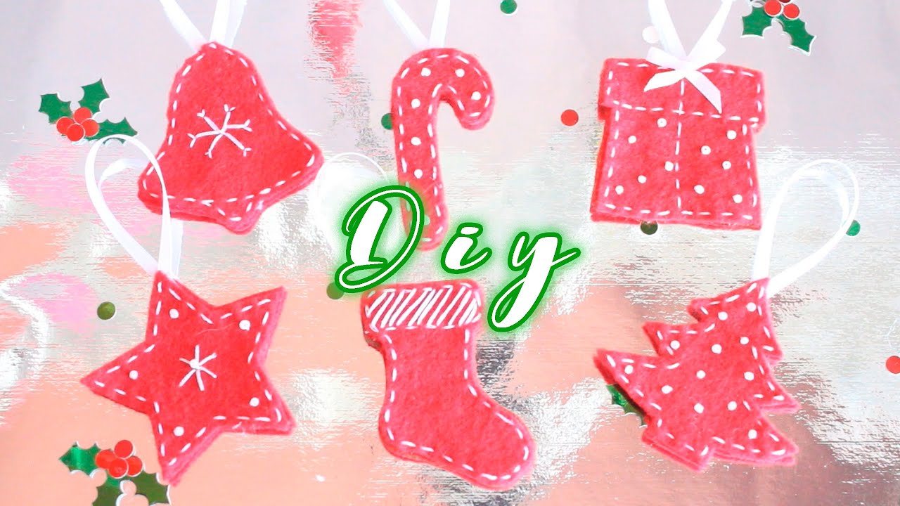 DIY | ¡DECORA TU ÁRBOL DE NAVIDAD CON ESTOS LINDOS COLGANTES! - Kiosweet