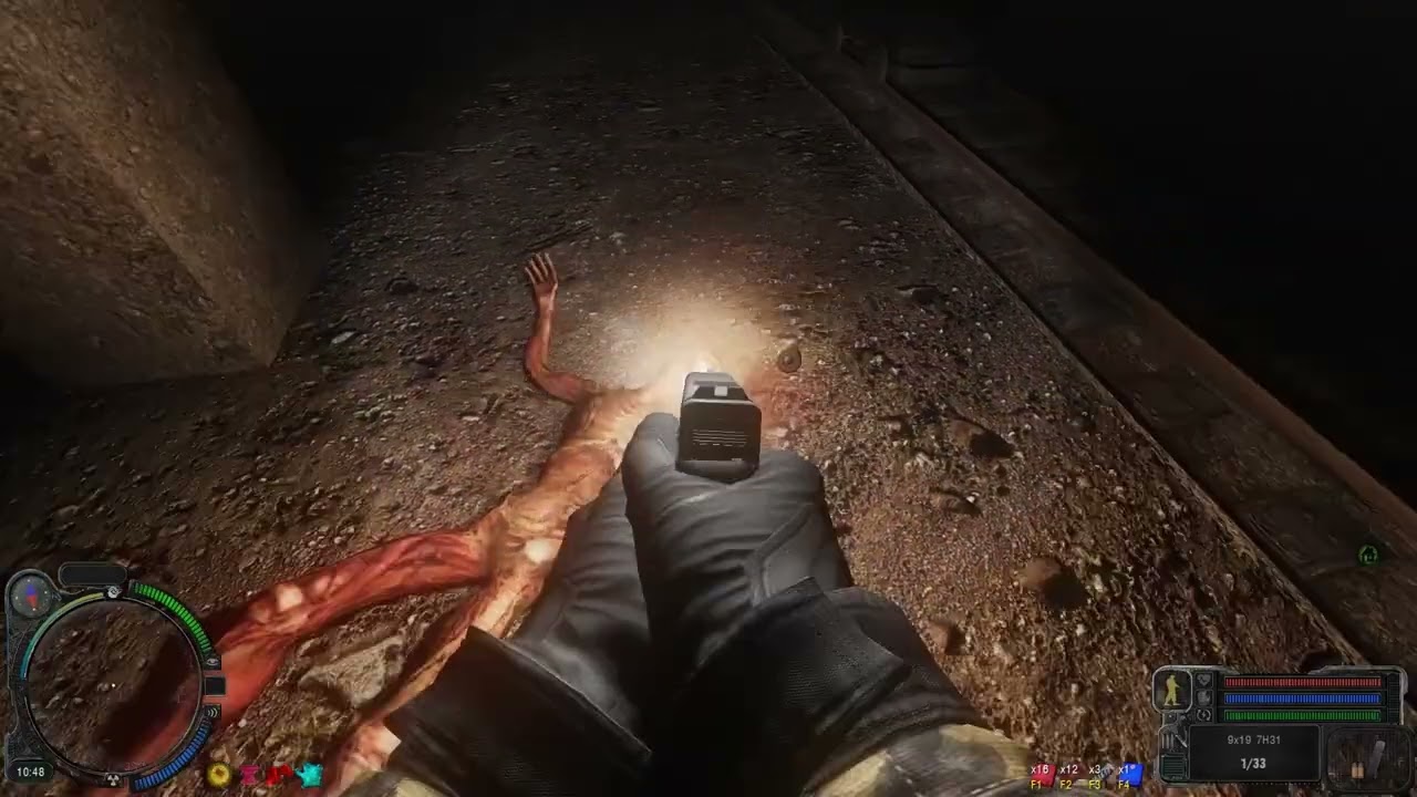 Сталкер народная солянка 2026 - тёмная лощина и Хакер в пещере #49