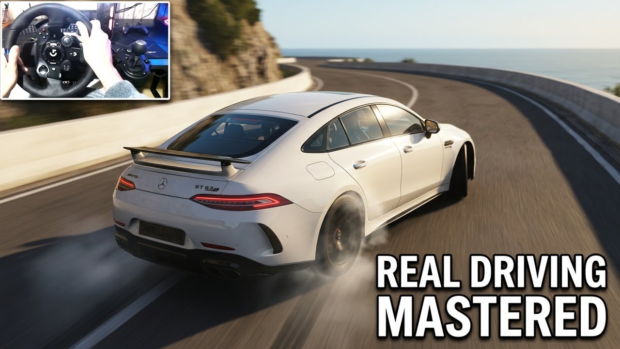 Assetto Corsa 4K POV: Mercedes-AMG GT | Logitech G923 Gameplay + Handcam