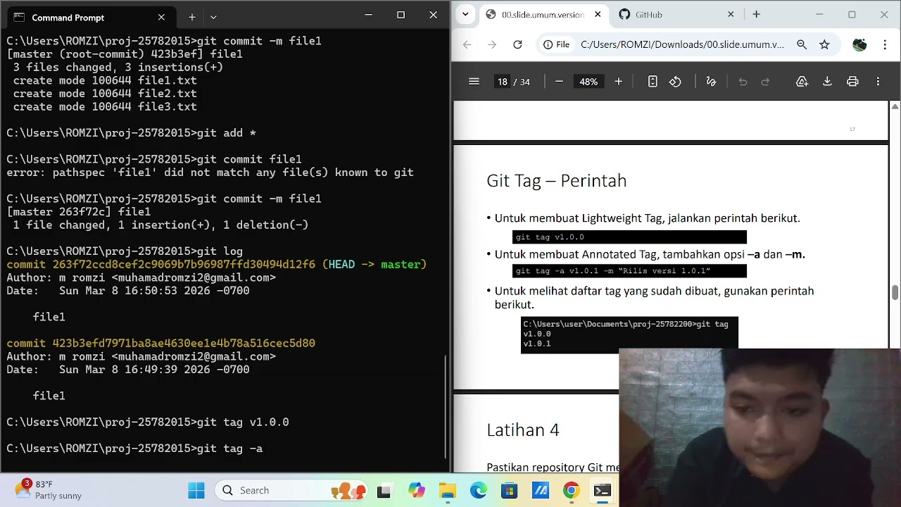 Lab Session 1_Version Control, Git, and GitHub