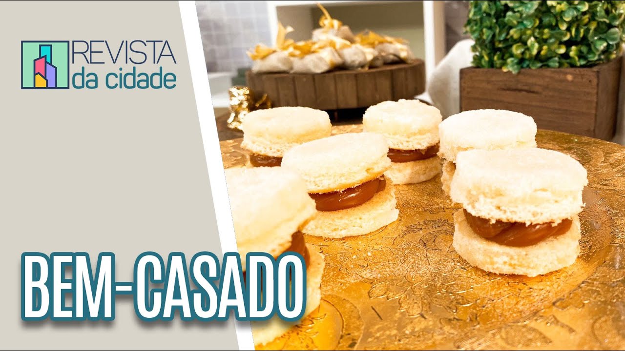 Receita deliciosa de bem-casado - Revista da Cidade (05/05/2023)