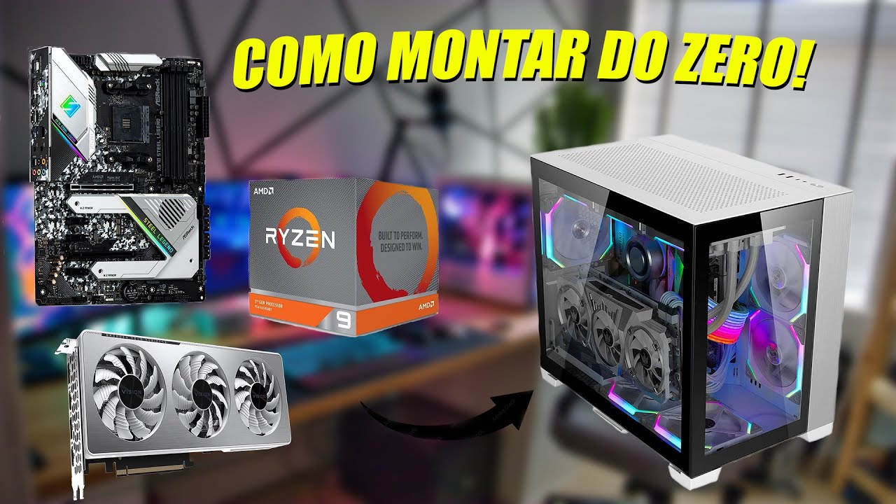 COMO MONTAR COMPUTADOR DO ZERO!  -UpzitoBR
