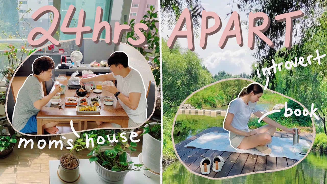 Life in KOREA | Spending 24 Hours Apart 🕒Book Recommendations 📚Helping MIL w/ New Business | VLOG