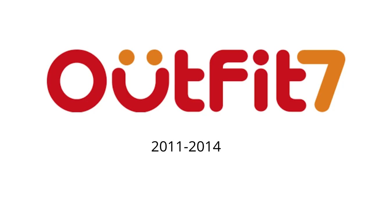 Historia De Logos De Outfit7 (Estados Unidos) 2009-2025 Con Canva