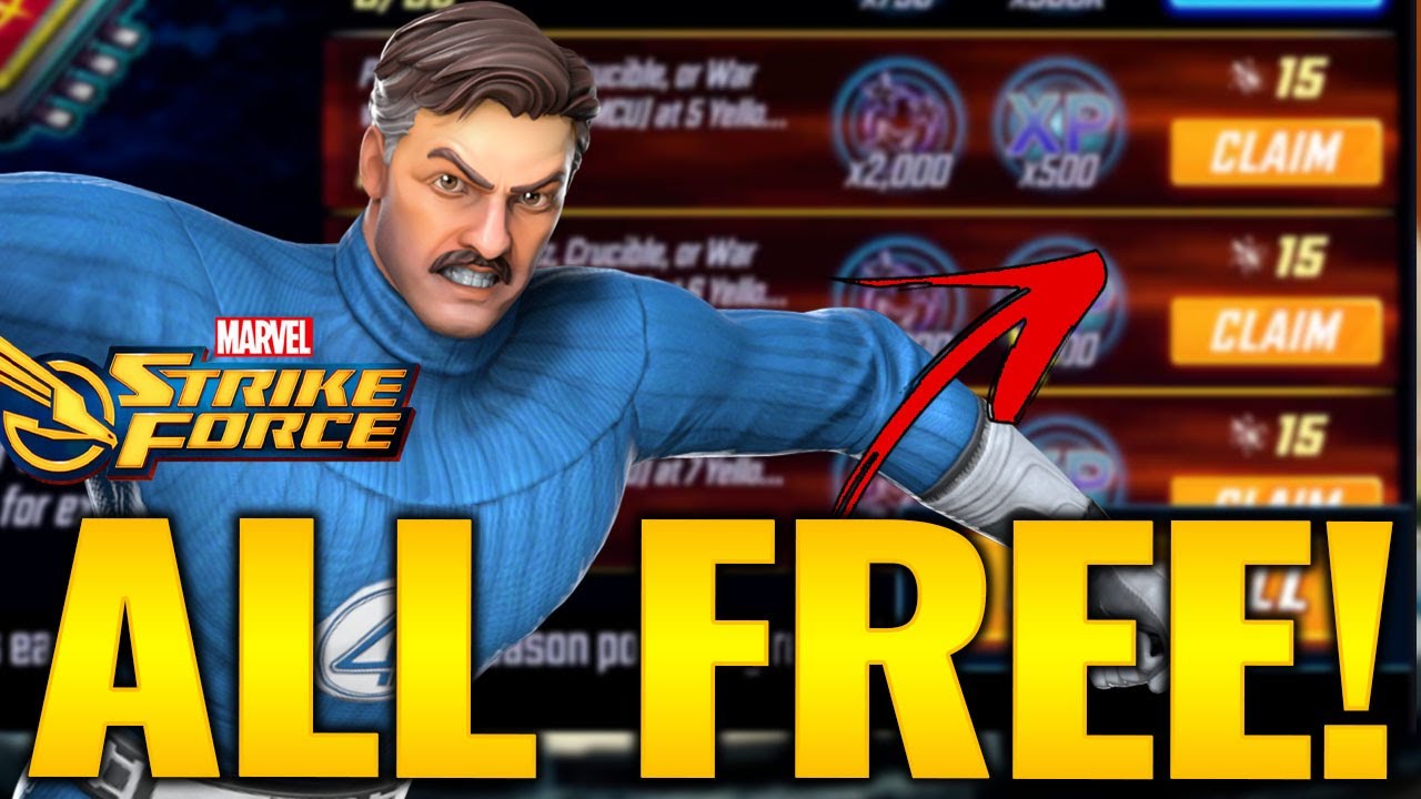 NEW PROMO & MASSIVE EXPLOIT! Free Fantastic Four Milestones!  Marvel Strike Force