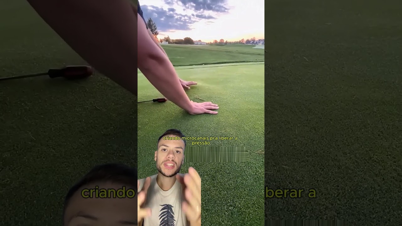 &Eacute; por isso que os campos de golfe est&atilde;o sempre perfeitos