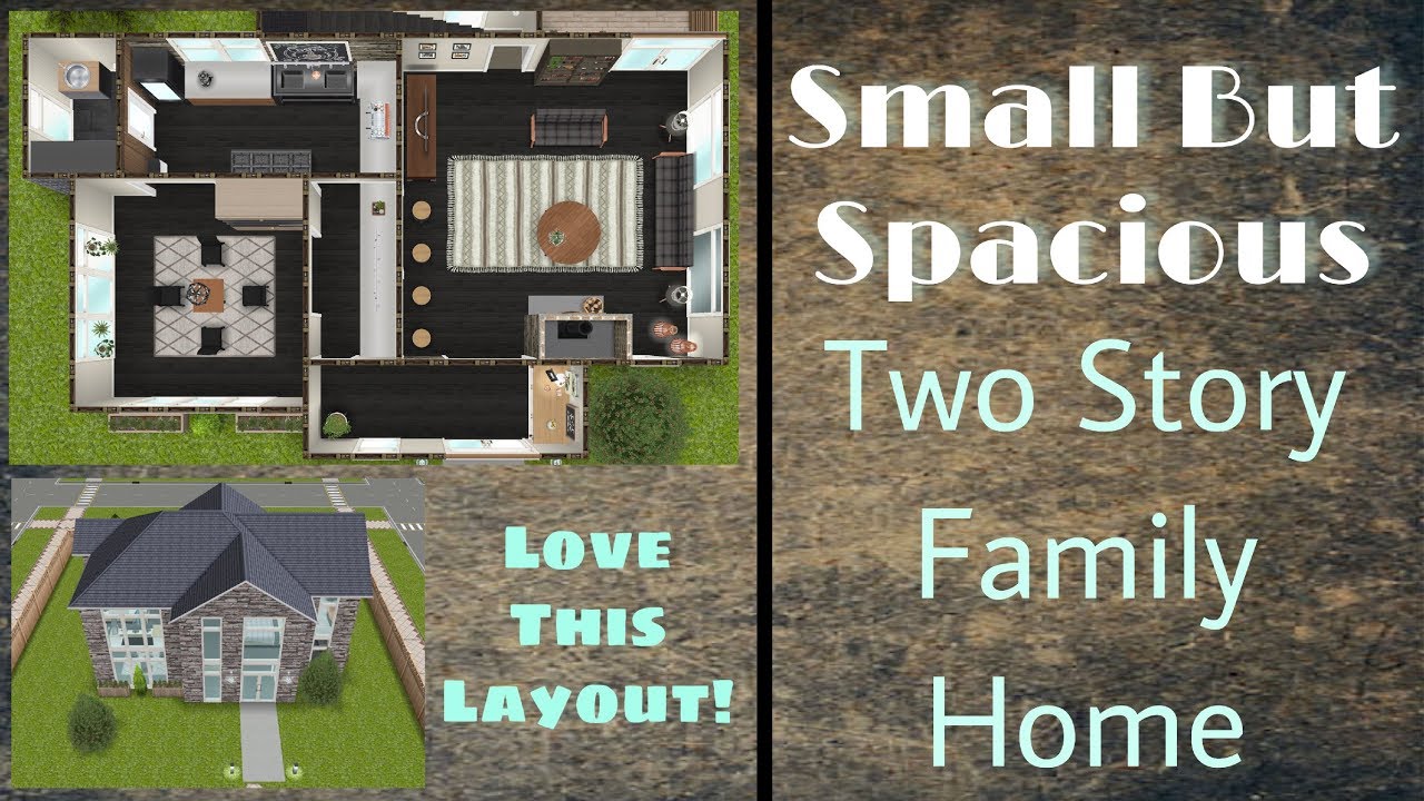 Sims Freeplay ~ Small Two Story Family House Tour 🏠❤️