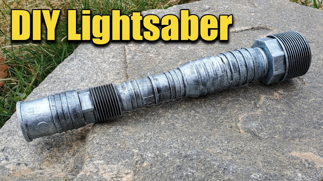 DIY Lightsaber Hilt made from Plumbing Parts - Hardware Store Lightsaber Build