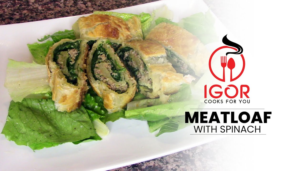 MEATLOAF WITH SPINACH
