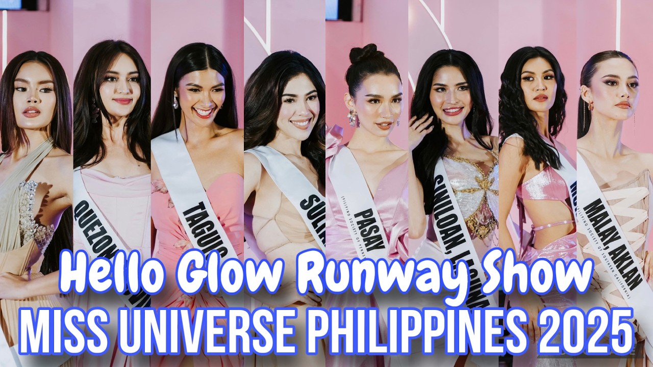 Miss Universe Philippines 2025 X Hello Glow Runway Show