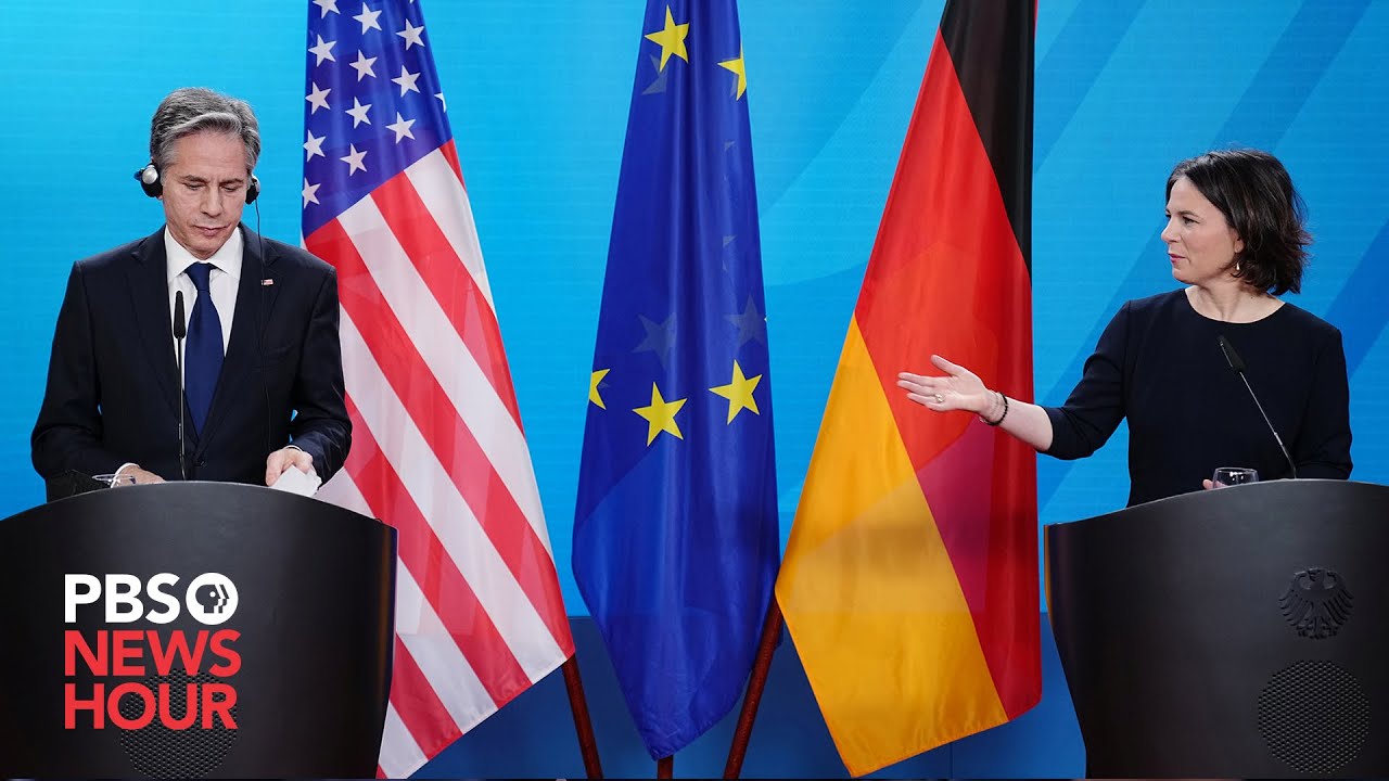 WATCH LIVE: Blinken and German foreign secretary meet as Ukraine continues counteroffensive