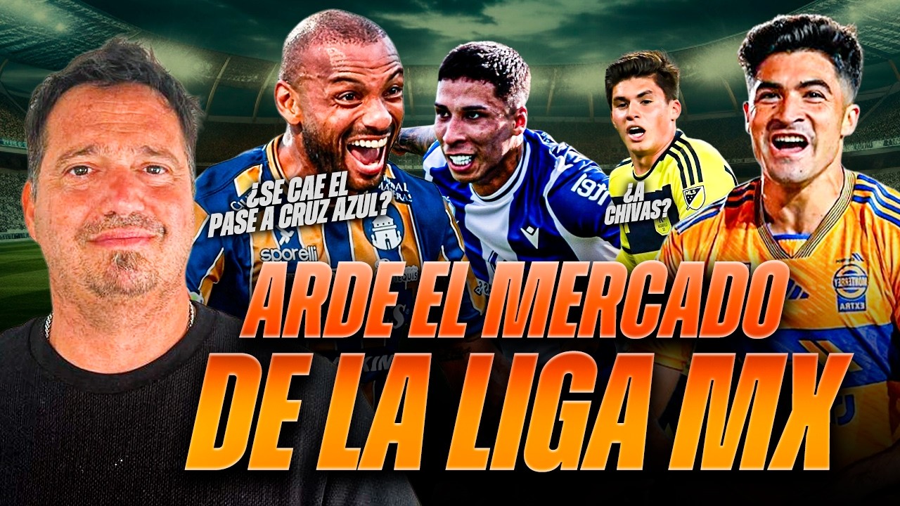🔥🚨 ¡SE VA EL MERCADO DE PASES! ¿CAÍDO JOAO PEDRO A CRUZ AZUL? ¡ÁMERICA Y TIGRES NO PARAN! ¿Y CHIVAS?