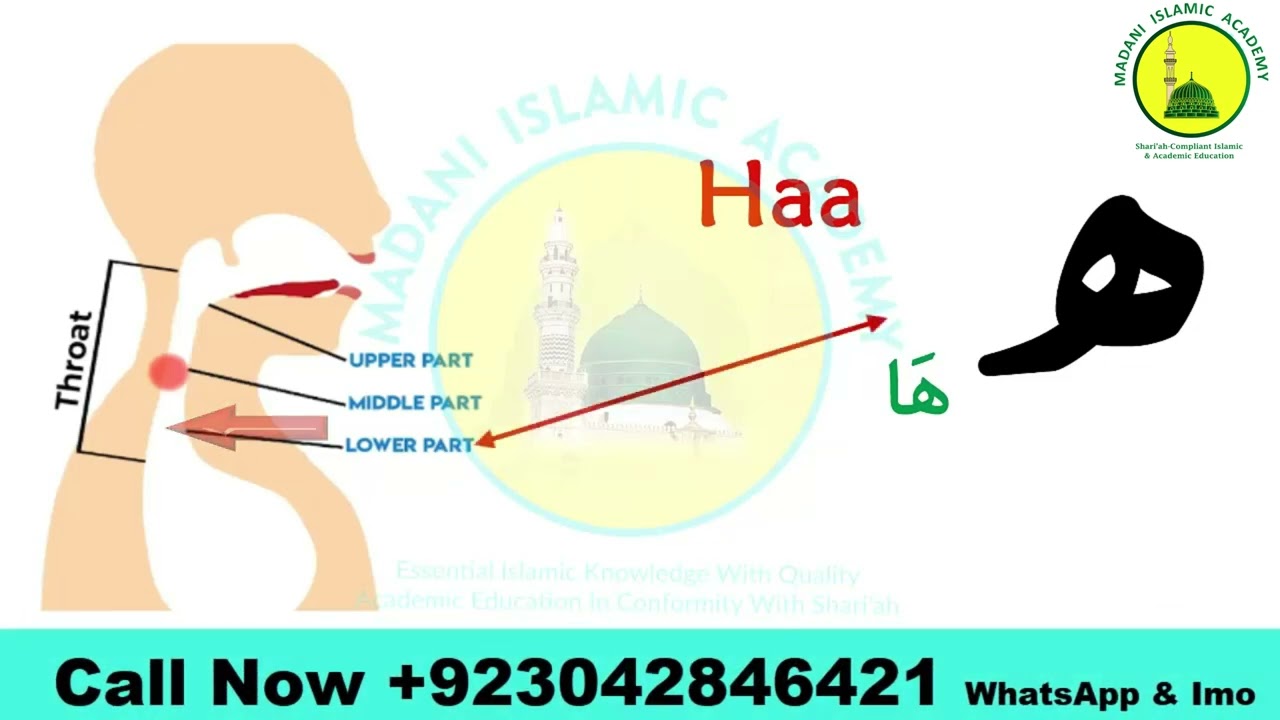 Madani Qaida Lesson 1 Part 6    Learn Quran for Kids –  Tajweed for Beginners
