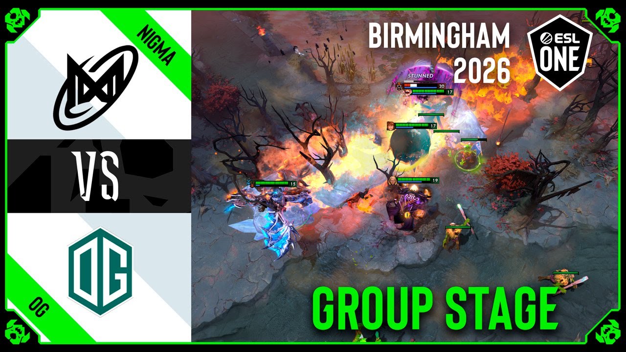 OG vs NIGMA - HIGHLIGHTS - ESL One Birmingham 2026