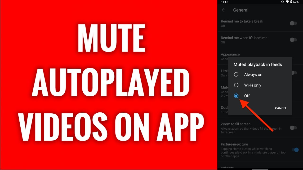 How To Mute YouTube Autoplayed Feed Videos
