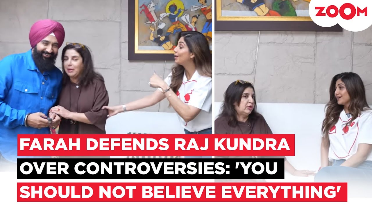 Farah Khan STANDS UP for Raj Kundra after TROLLS mock his appearance on her show