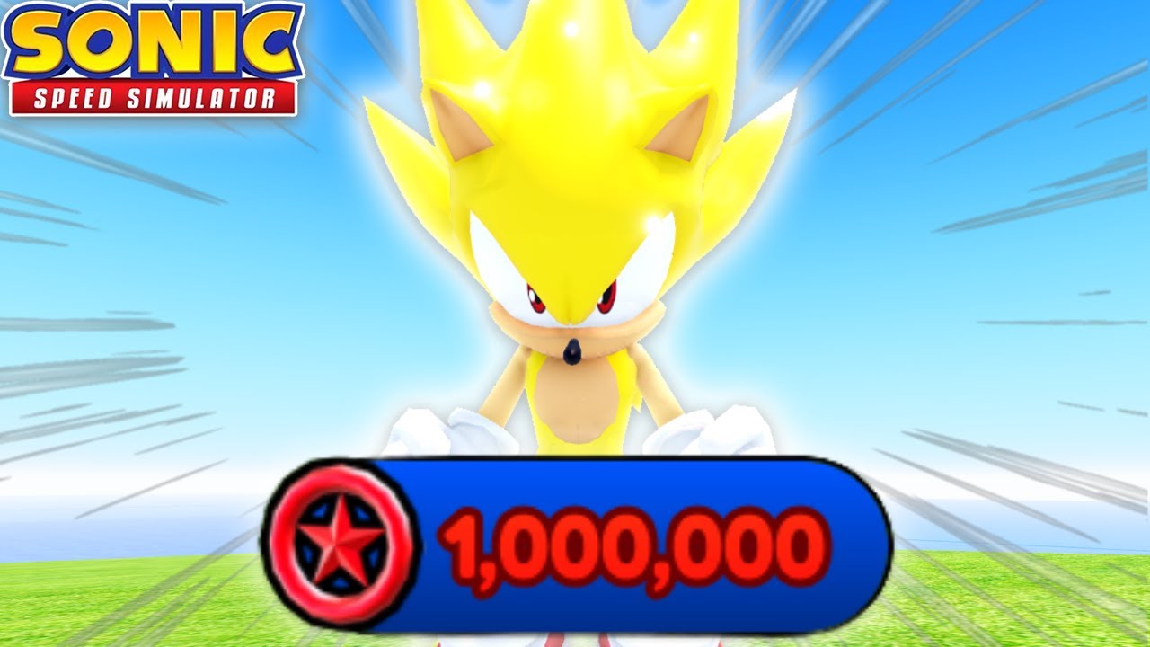 Я ДОСТИГ 1 000 000 КРАСНЫХ ЗВЕЗДНЫХ КОЛЕЦ в Sonic Speed ​​Simulator!